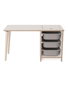 Hanah Home Soho Escritorio de Estudio Blanco y Gris